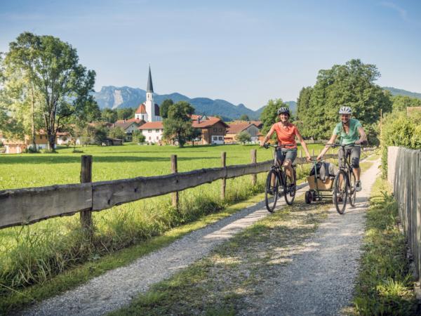 Isarrradweg zwischen Lenggries und Bad Tlz